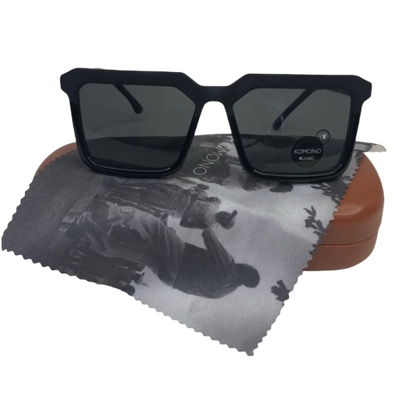 Komono Other - KOMONO Benicio Black Rubber/Glossy Sunglasses(NEW)